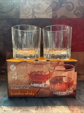 🥃Libbey🥃Whiskey Glasses, set of 4